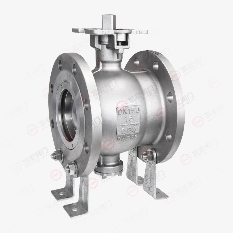 高平臺(tái)V型法蘭球閥